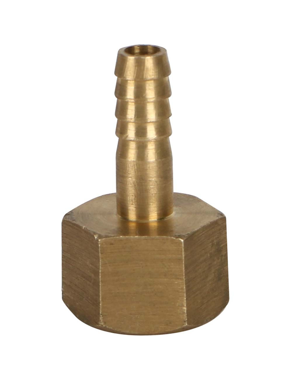 BRASS FEMALE THREADED NIPPLE 1/2"
