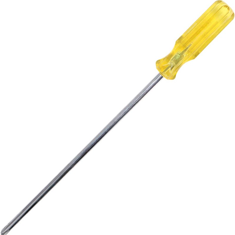 PHILLIPS SCREWDRIVER YELLOW HANDLE 12"