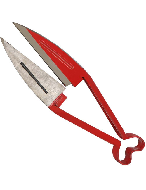 SHEEP CLIPPING SCISSOR RED