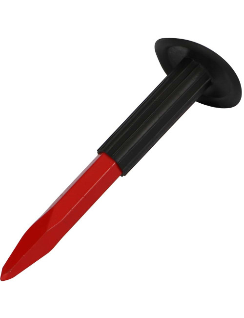 POINTED CHISEL WITH GRIP 20 MM x 8"