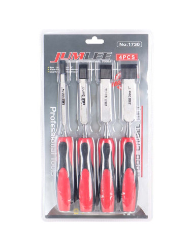 JUMLEE 1730 ازميل خشب 4 قطعة