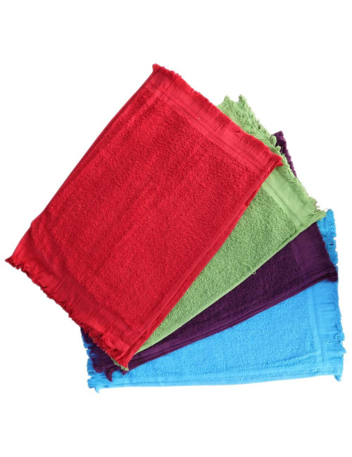 10 PCS/SET فوطة مطبخ مستطيل ملون