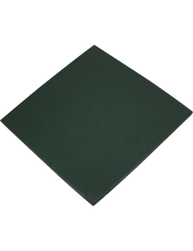 PLAYGROUND RUBBER MAT 50 x 50 x 2 CM GREEN