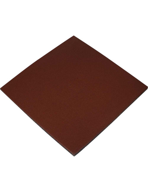 PLAYGROUND RUBBER MAT 50 x 50 x 2 CM RED