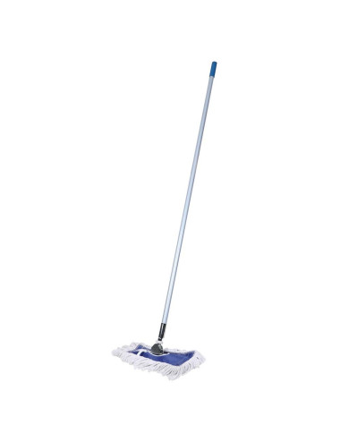 C-007 STANDARD LOBBY FLAT MOP 12" WITH 1.5 MTR STICK