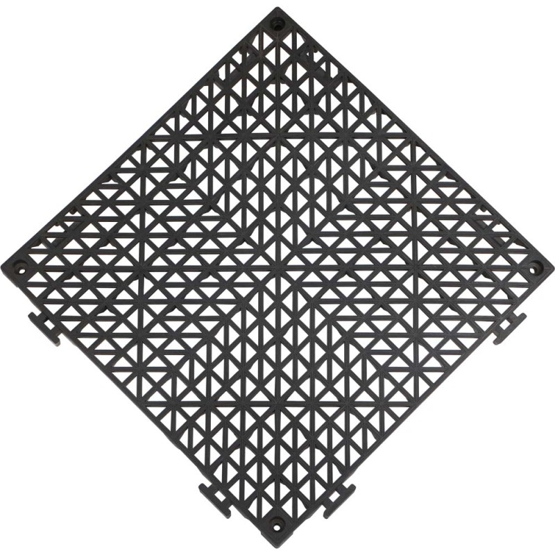 ANTI SLIPPERY MAT BLACK 30 x 30 CM