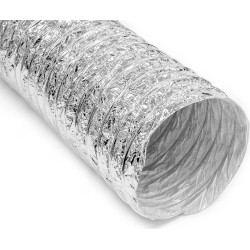 Aluminium Duct Hose ''16'  406MM x 10MTR - Holnda