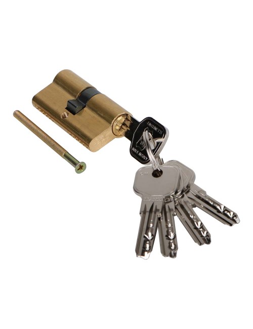 FACCHINETTI SY326318 ALUM. DOOR CYLINDER BRASS 61MM HD