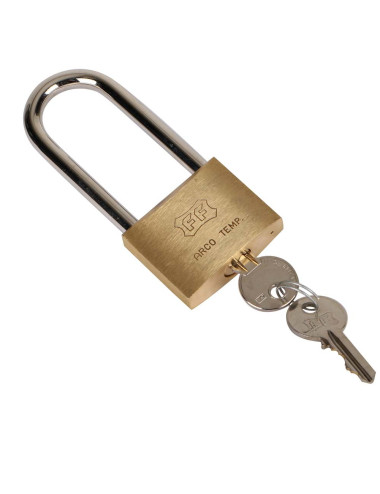 FACCHINETTI L2050000 LONG SHACKLE PADLOCK 50 MM