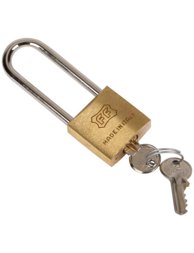 FACCHINETTI L2030000 LONG SHACKLE PADLOCK 30 MM