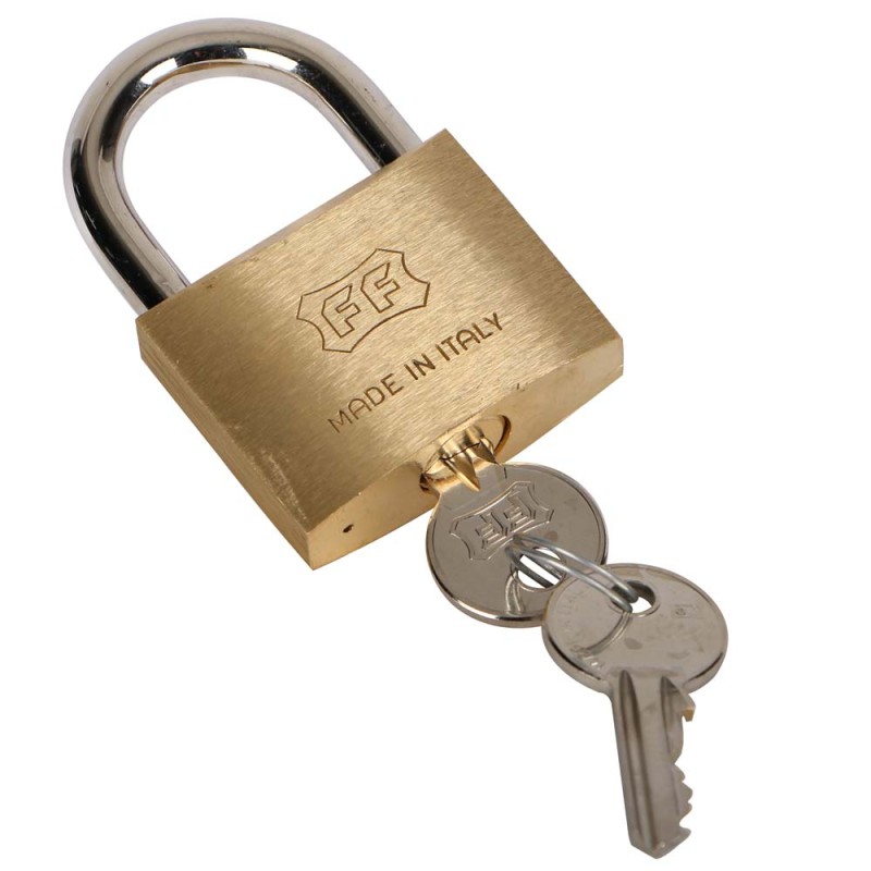FACCHINETTI L1050000 SHORT SHACKLE PADLOCK 50 MM