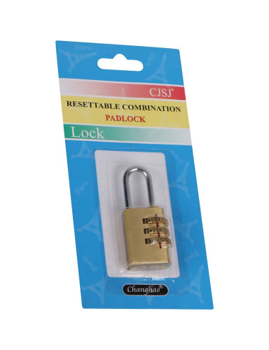 قفل ارقام نحاس صغير CHN