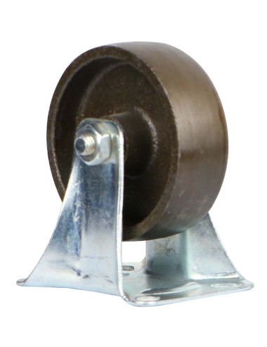 190065 CASTER WHEELS IRON FIXED 2.5