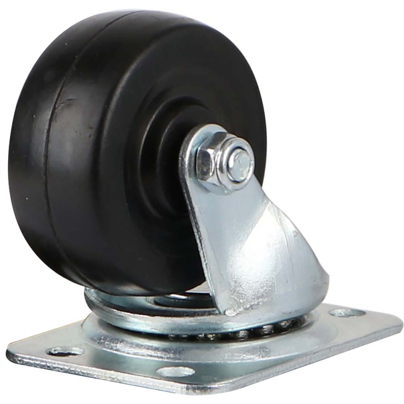 079050 CASTER WHEEL BLACK SWIVEL 2"