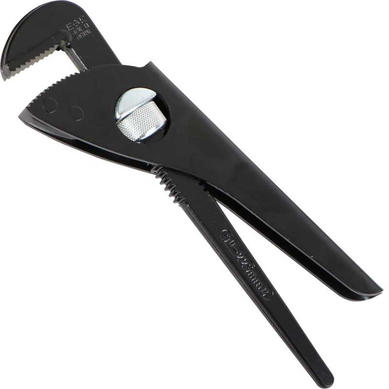ADJUSTABLE PIPE WRENCH WITH GRIP 9"