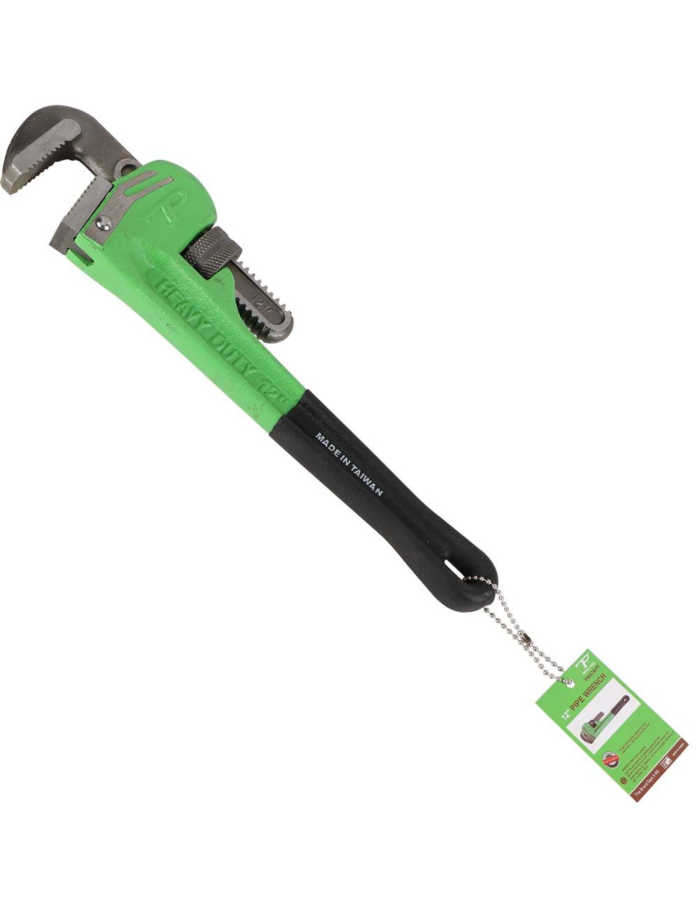 PW097B-PT PIPE WRENCH WITH GRIP 12" H.D.
