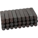 126A-9 LETTER PUNCH SET (A-Z) 10 MM