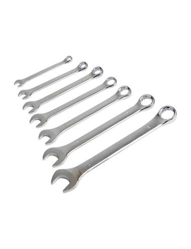 COMBINATION SPANNER 8-19 MM 7 PCS/SET