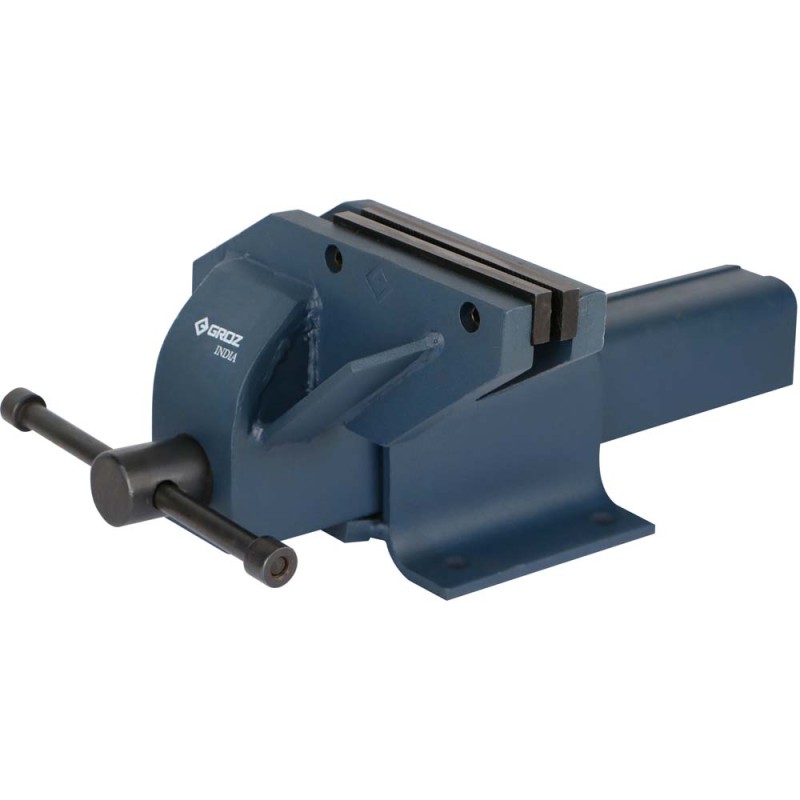 OBV/F/150 BENCH VICE ANVIL FIXED BASE OFFSET JAW 6"