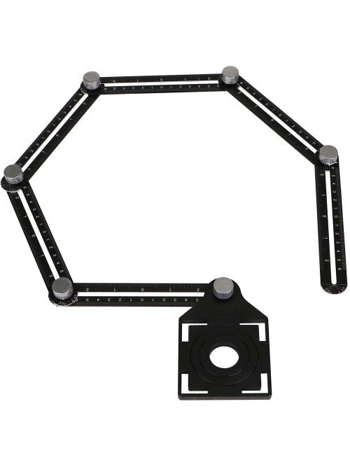 MULTI-FUNCTION MEASURING RULER BLACK WITH 1 HEAD H.D.