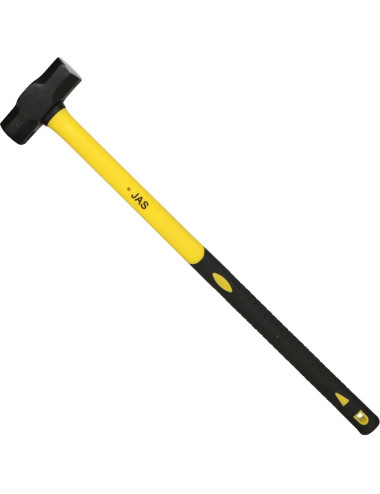 AMERICAN TYPE SLEDGE HAMMER WITH FIBERGLASS HANDLE 6LB H.D.