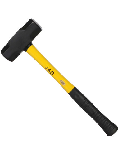 AMERICAN TYPE SLEDGE HAMMER WITH FIBERGLASS HANDLE 5LB H.D.