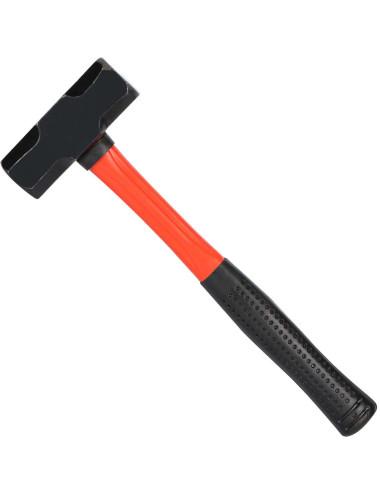SLEDGE HAMMER WITH FIBERGLASS HANDLE 4 LB