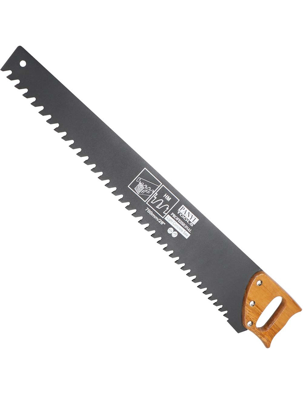 PWH-CO CONCRETE HAND SAW WOODEN HANDLE 28"