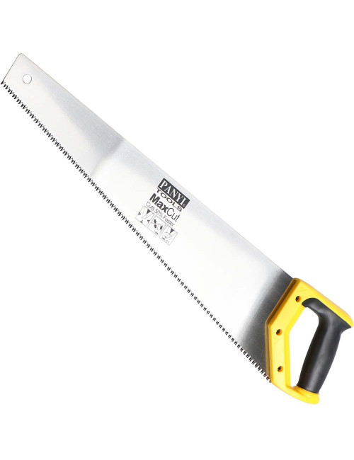 PSW10 WOOD HAND SAW YELLOW PLASTIC HANDLE 22"