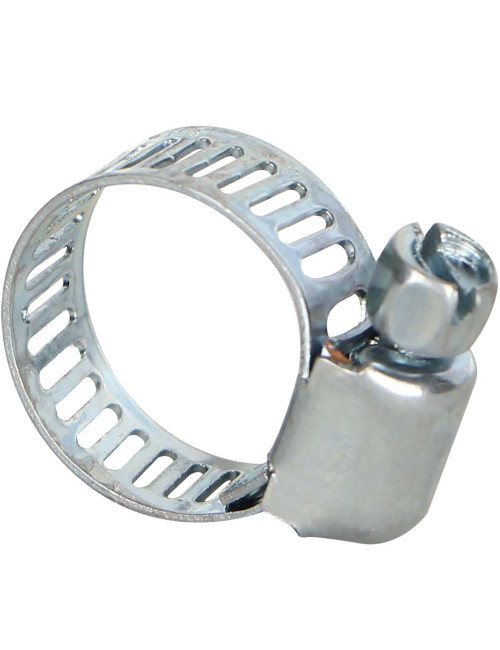 GALV. HOSE CLAMP 8 x 0.6 MM 5/8" 10-16 MM