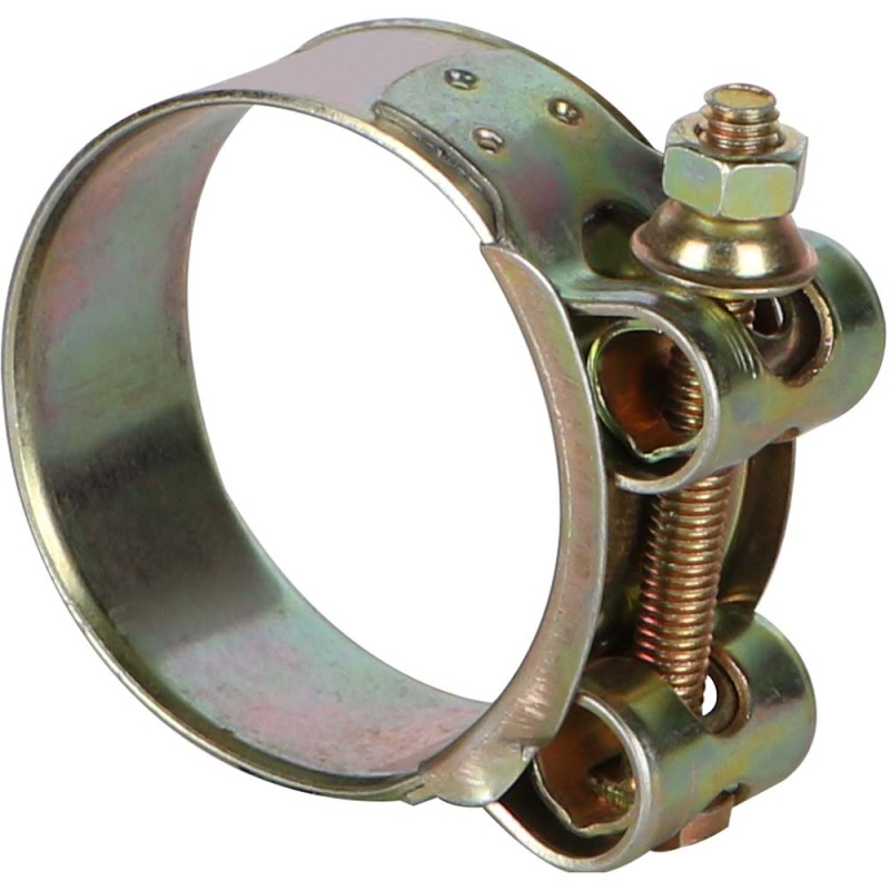 HOSE CLAMP YELLOW SINGLE BOLT 48-51 MM