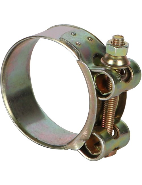 HOSE CLAMP YELLOW SINGLE BOLT 48-51 MM