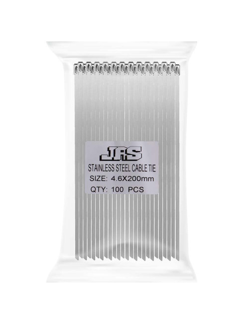 JAS STAINLESS STEEL CABLE TIE W/O COATED 4.6 X 200 MM
