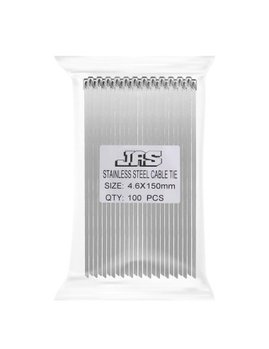 STAINLESS STEEL CABLE TIE W/O COATED 4.6 X 150 MM