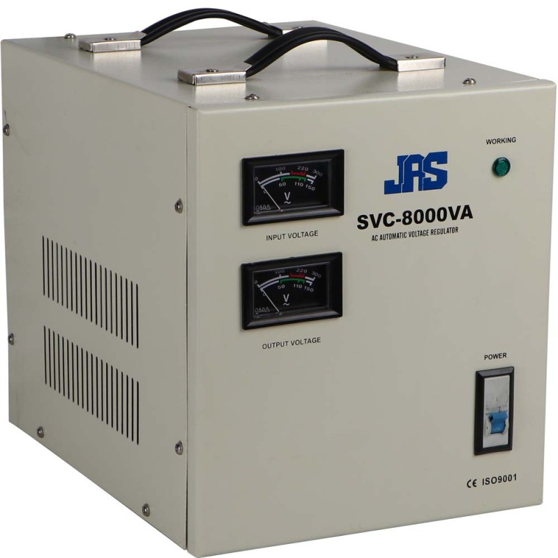 SVR-8000 AUTOMATIC VOLTAGE REGULATOR - METER DISPLAY