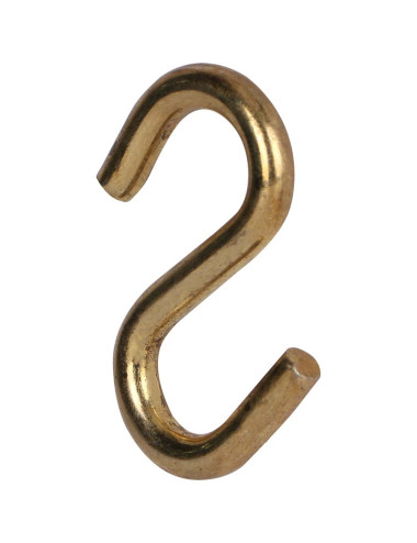 S HOOK YELLOW 2.1/4"