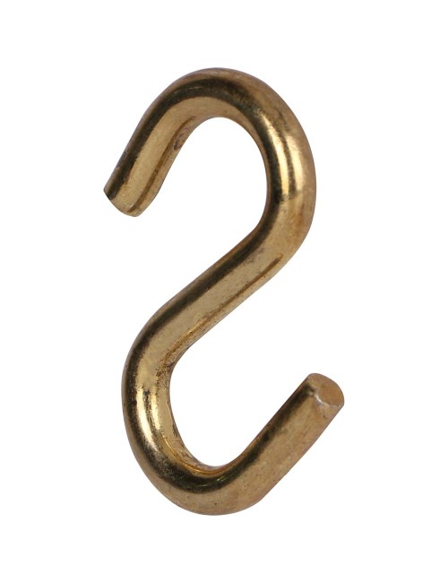 S HOOK YELLOW 2.1/4"