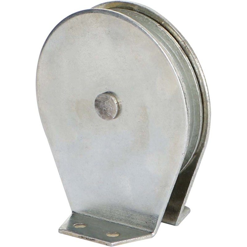 JDB06 PULLEY FLAT MOUNT BLOCK 3"