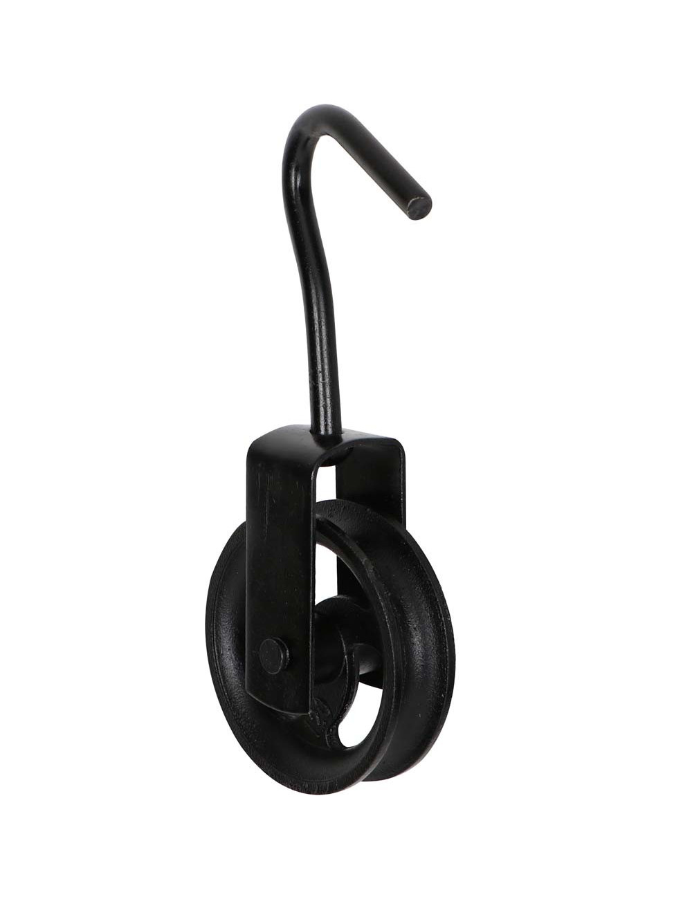 JBD126 PULLEY BLACK BLOCK CAST IRON 12 CM