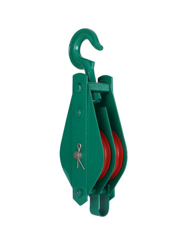 محالة حبل اخضر 4" دبل مع هوك CHN