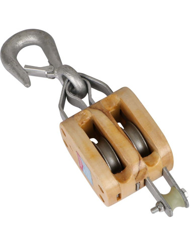 محالة علم دبل خشب مع اسبرنج "3 CHN- JDB74