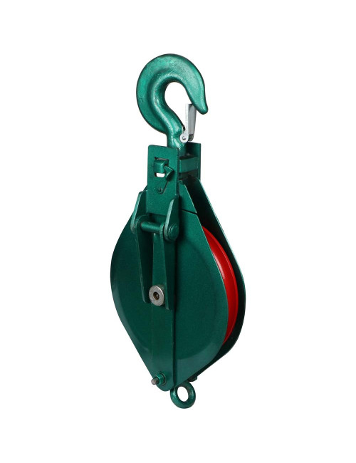 JDB57 PULLEY BLOCK SINGLE WITH HOOK K TYPE 12"