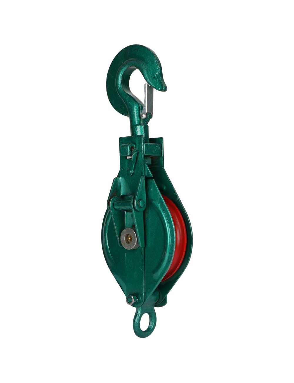 JDB57 PULLEY BLOCK SINGLE WITH HOOK K TYPE 6"