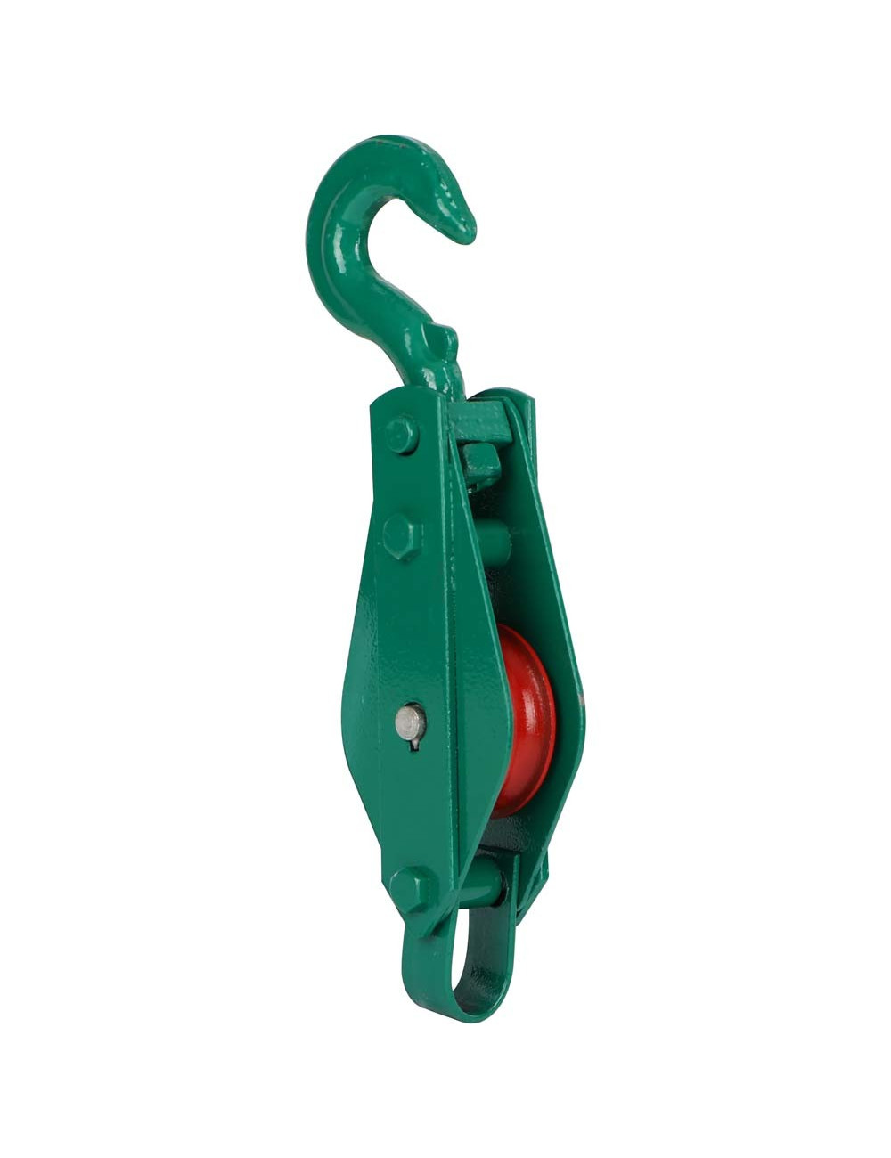 JDB55 PULLEY BLOCK SINGLE WITH HOOK 2"
