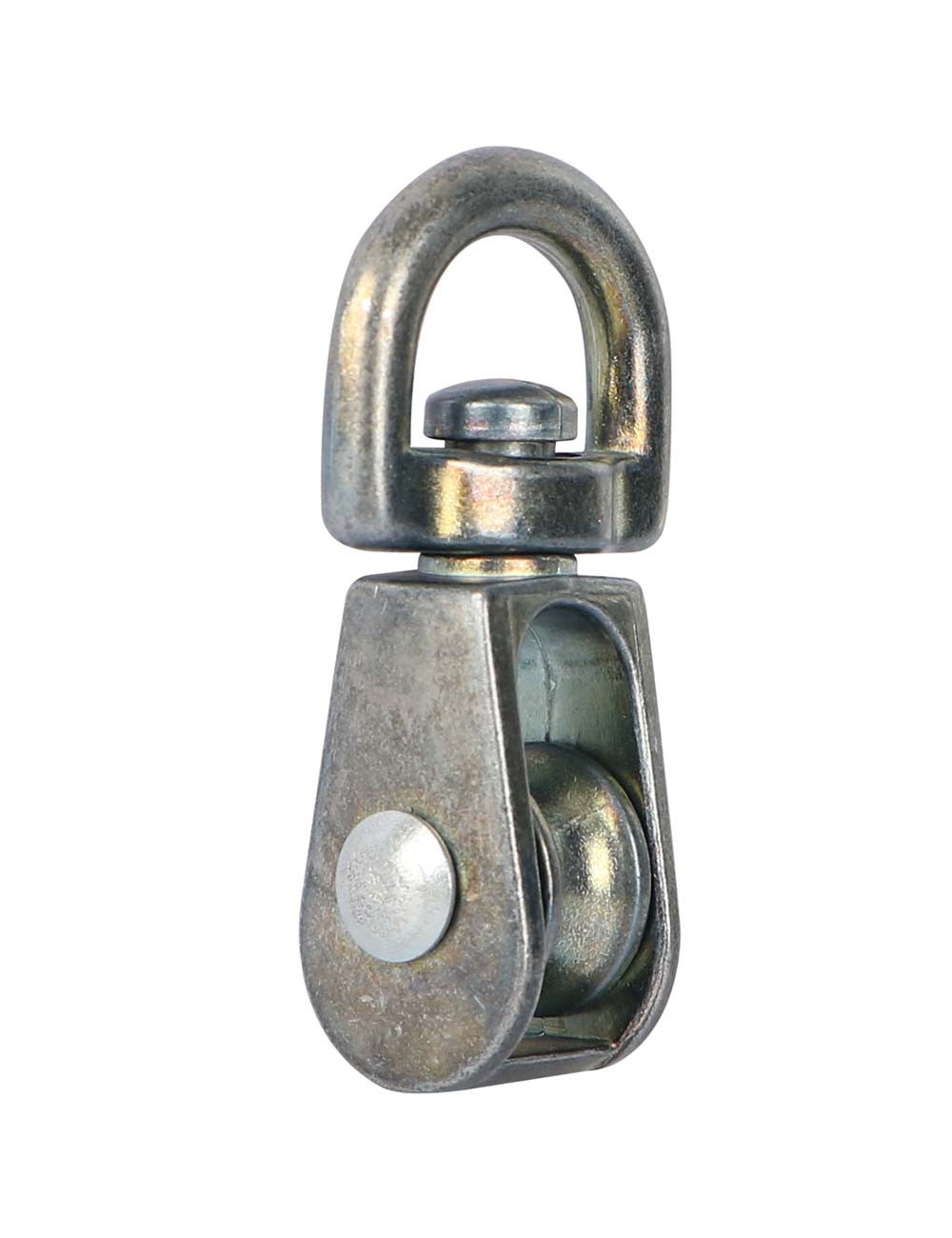 ELEC. GALV. SINGLE PULLEY SWIVEL TYPE 1/2"