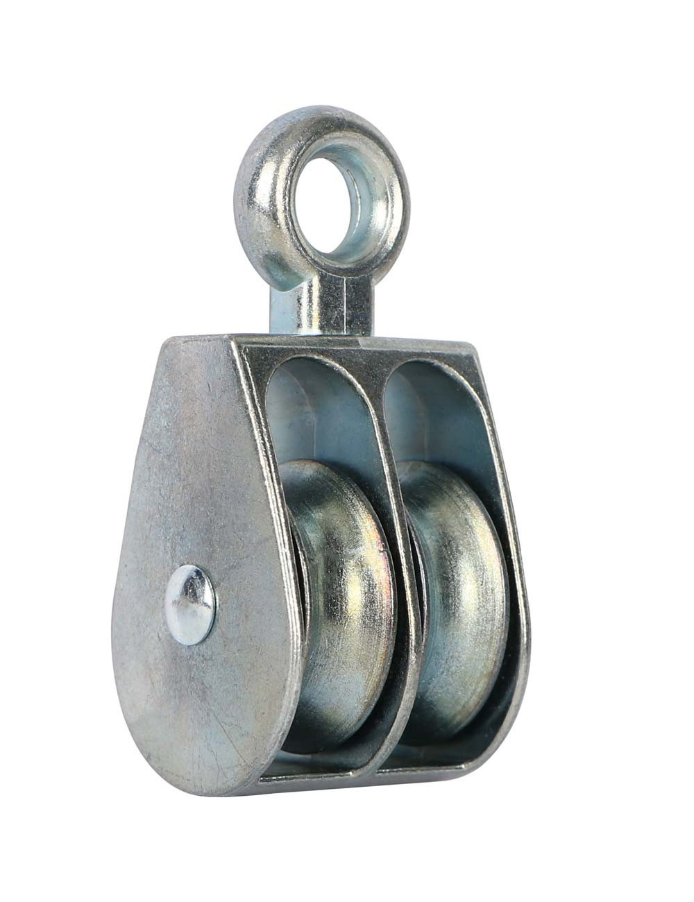 ELEC. GALV. DOUBLE PULLEY FIXED TYPE 1-1/4"