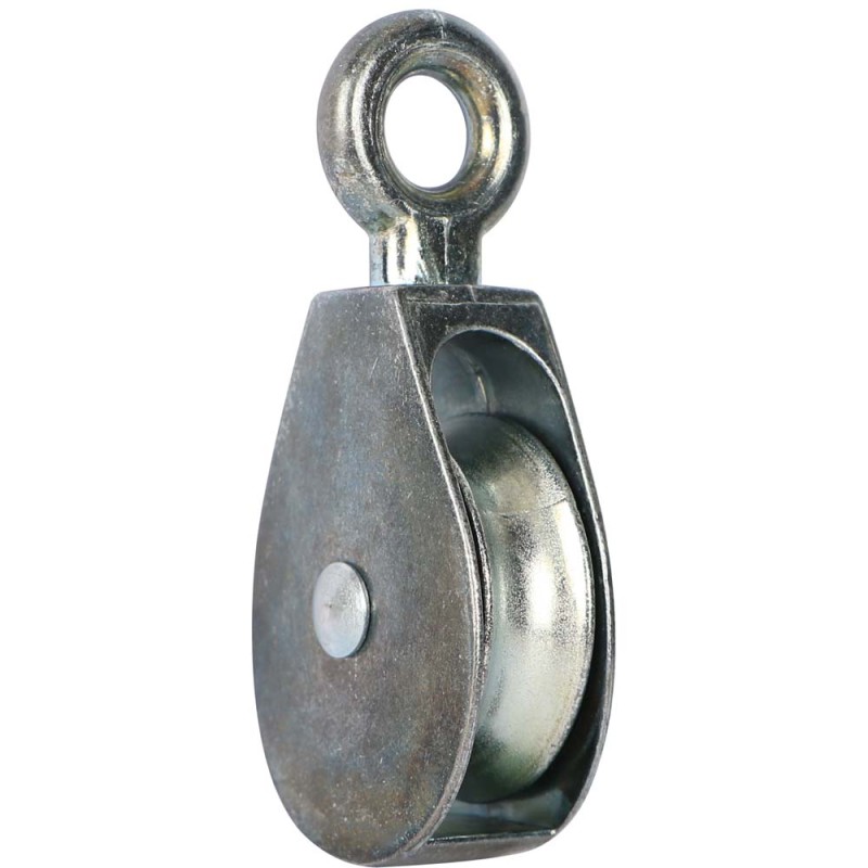 ELEC. GALV. SINGLE PULLEY FIXED TYPE 1-1/2"