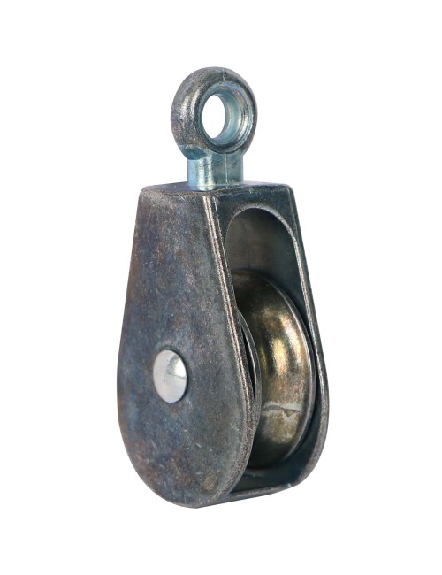 ELEC. GALV. SINGLE PULLEY FIXED TYPE 1"