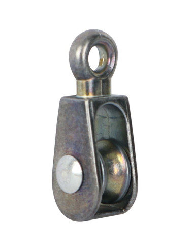 ELEC. GALV. SINGLE PULLEY FIXED TYPE 1/2"