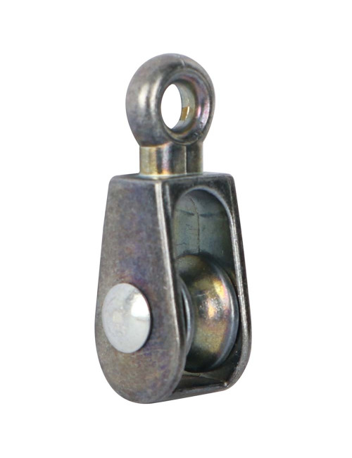 ELEC. GALV. SINGLE PULLEY FIXED TYPE 1/2"